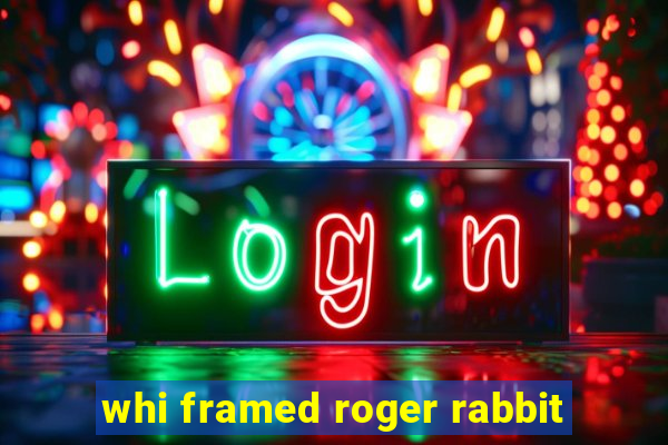 whi framed roger rabbit